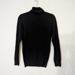Calvin Klein Black Turtleneck Sweater - size Small